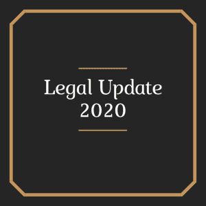 Future Compliance Date Reminders - February 2020 Legal Update 1 FUTURE Compliance Date REMINDERS FEBRUARY 2020 LEGAL UPDATE